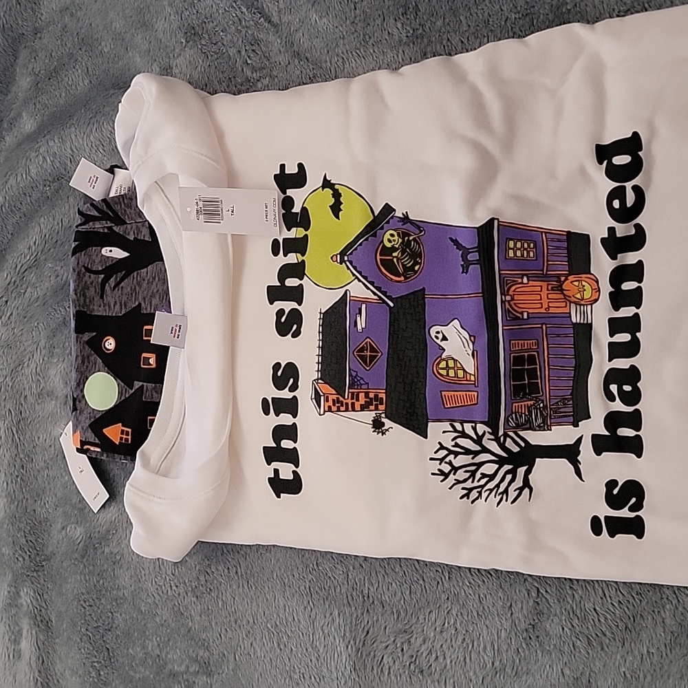Old Navy Halloween Pajama Set Large Tall